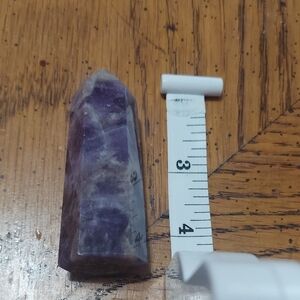 Amethyst Crystal Point Home Accent - Purple